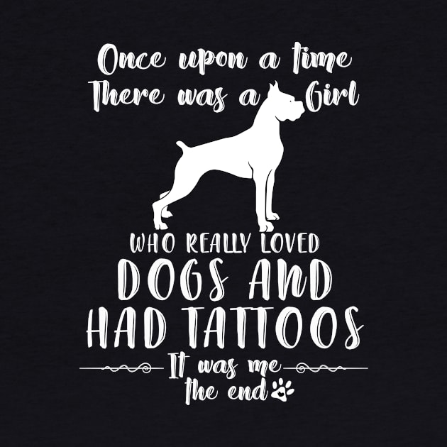 I'M A Girl Who Really Loved Boxer & Had Tatttoos by mlleradrian